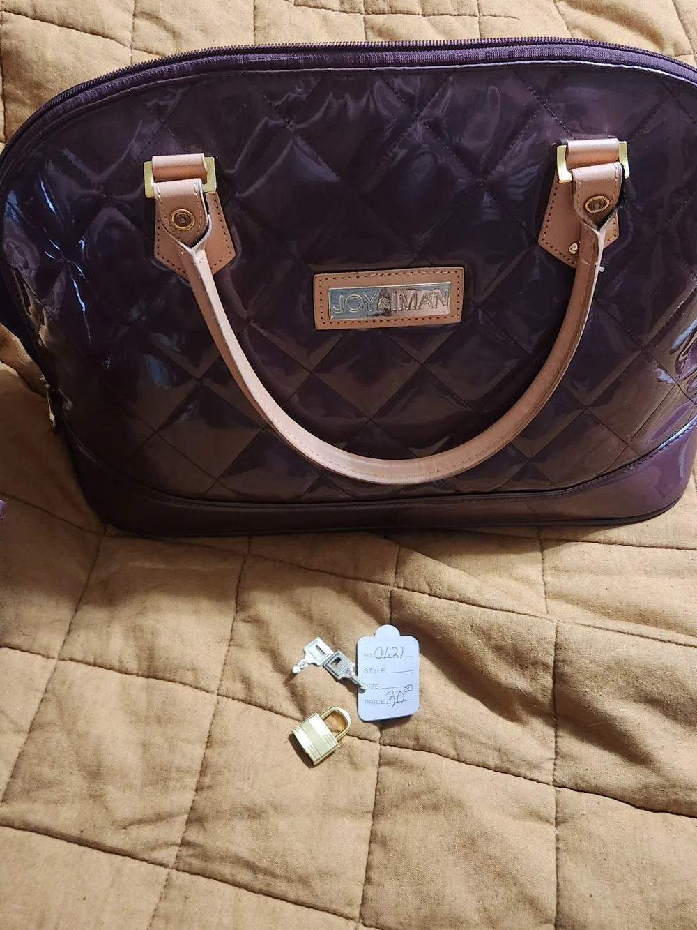 joy&iman stylish quilted